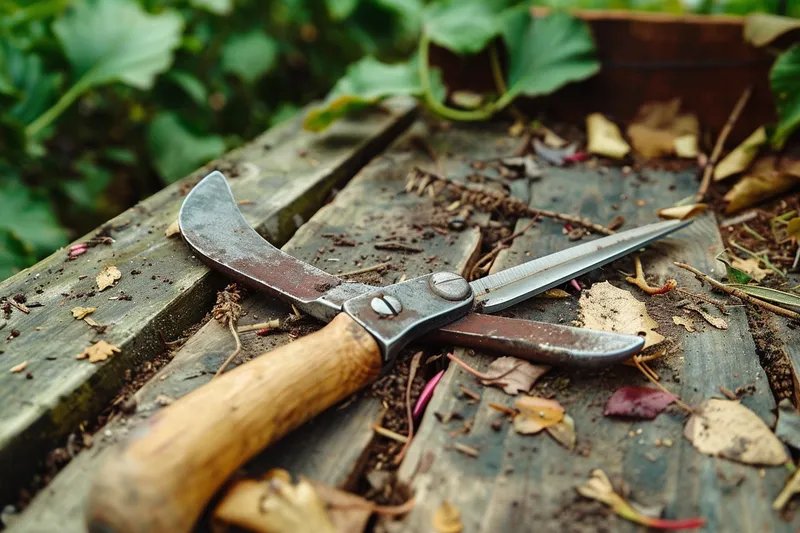 como afilar tijeras de jardin