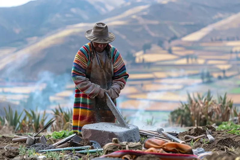 polvo abrasivo para afilar cuchillas